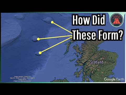 Scotland's Strange Circular Seamounts; Remnants of Lava Floods