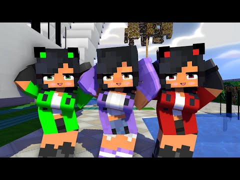 APHMAU ULTIMA CHICKEN WING MEME SHUFFLE POI POI - MINECRAFT ANIMATION #shorts
