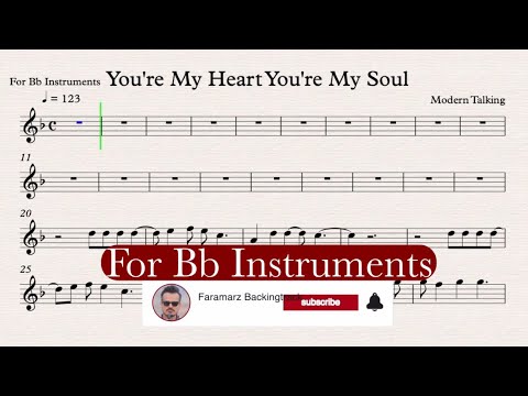 You’re My Heart You’re My soul - Modern Talking - Bb Instruments