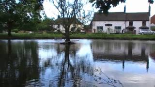 preview picture of video 'Hanley Swan Village Pond, Hanley Swan, Worcestershire, England  26th May 2009'