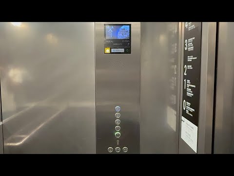 Bordeaux, France | ThyssenKrupp Modded Traction Lifts | Galeries Lafayette