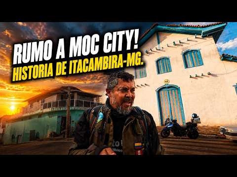 De ITACAMBIRA a MOC CITY (Montes Claros) de MOTO a Estrada Mais Linda do NORTE de MINAS