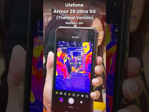 Ulefone Armor 28 Ultra 5G Hands-on: Rugged Smartphone with a Thermal Camera