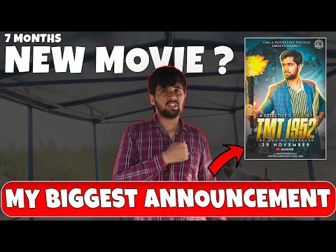 My biggest announcement - My First Movie " #TMT1952 !! | New Movie |  First Movie Made by 17 year !