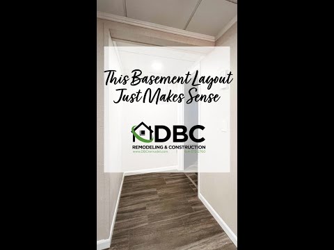 This Basement Layout Just Makes Sense ✨