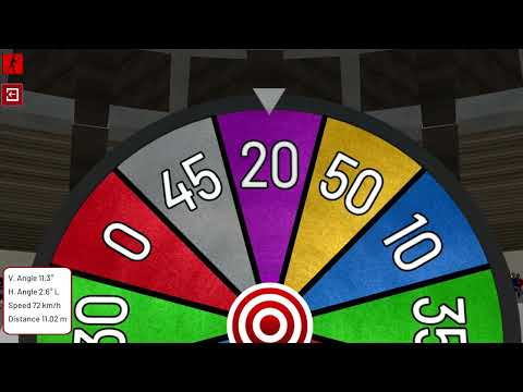 Sports Simulator - Kick Volleyball - Points Wheel