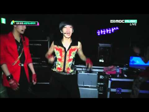 [ENG SUB] 120605 Show Champion Backstage - INFINITE Cut