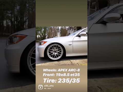 Unboxing a brand new set of APEX ARC-8’s for my BMW E90