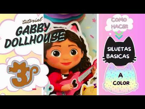 TUTORIAL CAKE TOPPER DE GABBY DOLLHOUSE