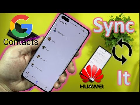 How To Sync Google Contacts / Calendars With Huawei Device! 🔥