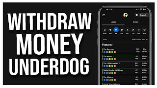 How to WITHDRAW Money from Underdog Fantasy App (EASY)
