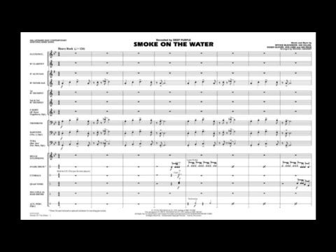 Smoke on the Water arranged by Michael Sweeney
