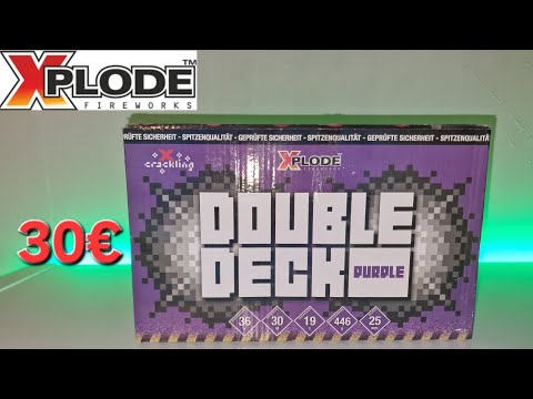Double Deck Purple von Xplode | Heftige Fächerbatterie