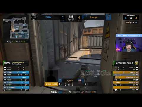 ESL Pro League Season 12 Furia vs Triumph