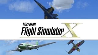 Flight Simulator X - Ep01 - VFR Landing at Sitka, Alaska