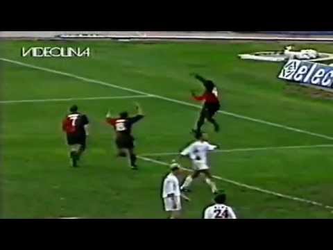 Serie A 1995-1996, day 24 Cagliari - Bari 4-2 (Andersson, 3 L.Oliveira, Protti, Lantignotti)