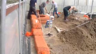 March 24, 2014 - Greenhouse Project - using hyperadobe