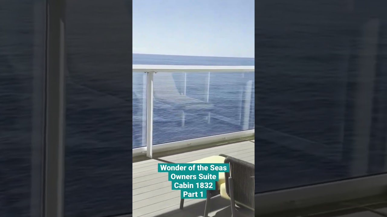 Wonder of the Seas - Cabin 1832 - Video 2