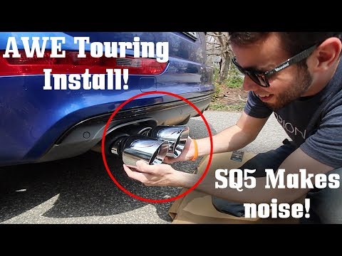 The PERFECT Exhaust for my Audi SQ5! AWE Touring Install