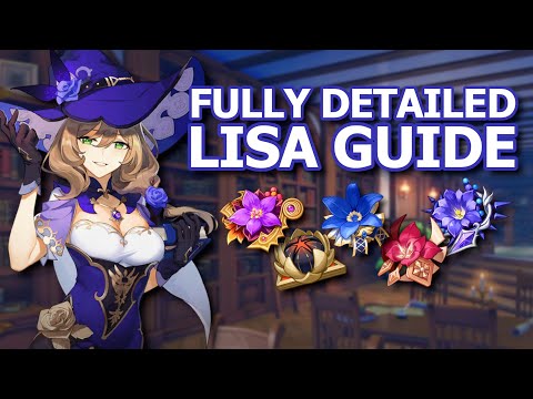 BUILD A LORE ACCURATE LISA! Fully Detailed Guide on The Librarian [3.4] | Genshin Impact