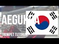 How To Play Aegukga South Korea National Anthem By Ahn Eaktay On Trumpet Tutorial