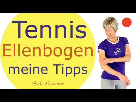 🎾 Tennis-Arm/Ellenbogen, meine Tipps | ohne Geräte