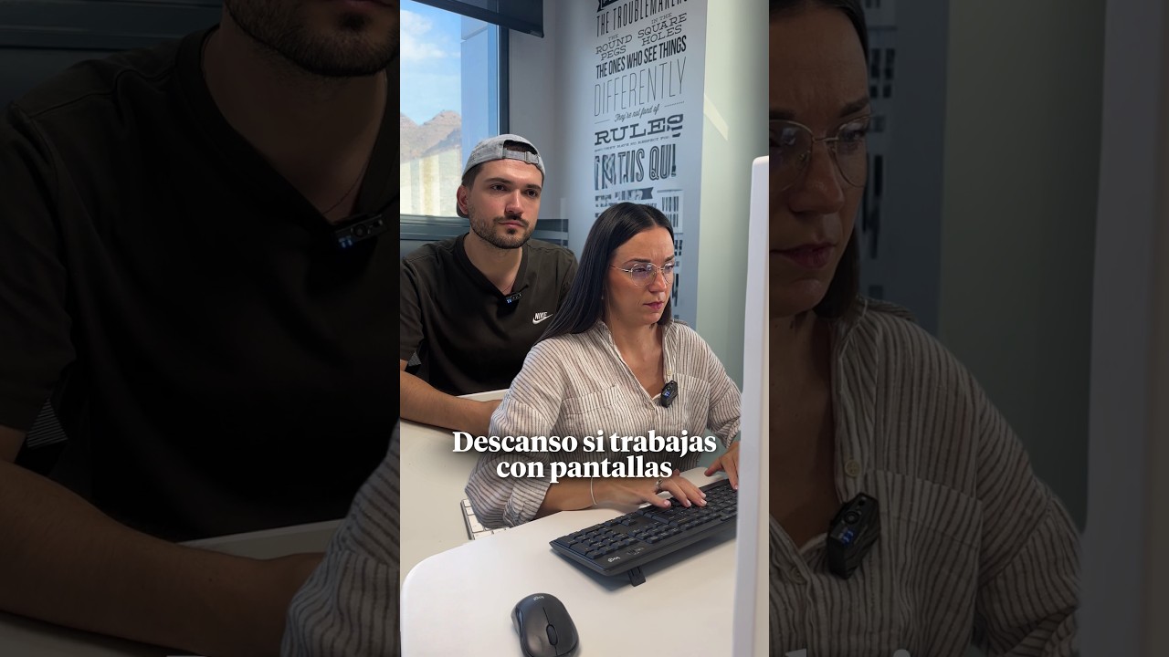 Las pausas de los empleados que trabajan con pantallas: qué dice la ley sobre estos descansos