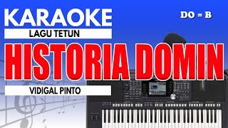 Download lagu Karaoke - Historia Domin // Vidigal Pinto mp3