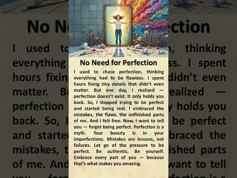 No Need for Perfection #shorts #english #englishmerl #englishreading #englishgrammar #education
