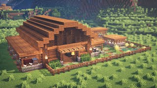 Minecraft | How to Build a Barn for Animals (READ DESCRIPTION)