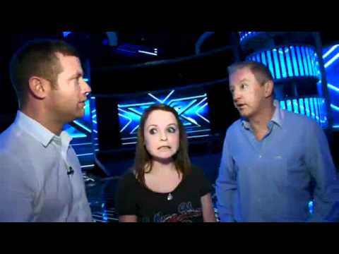 Contestants Backstage During Rehearsels -  Live Show Week 3 - The X Factor 2011