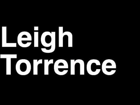 How to Pronounce Leigh Torrence New Orleans Saints NFL Football Touchdown TD Tackle Hit Yard Run