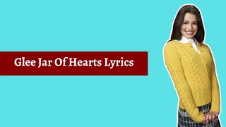 Glee Jar Of Hearts Lyrics