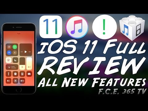 iOS 11 Full (In-Depth) ALL NEW Features Review Video