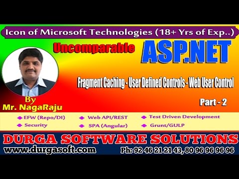 ASP.NET || Fragment Caching - User Defined Controls - Web User Control Part -2