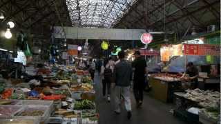 preview picture of video 'SINDANG-MARKETS SEOUL-KOREA = 新堂洞中央市場トッポギ横丁・韓国ソウル'