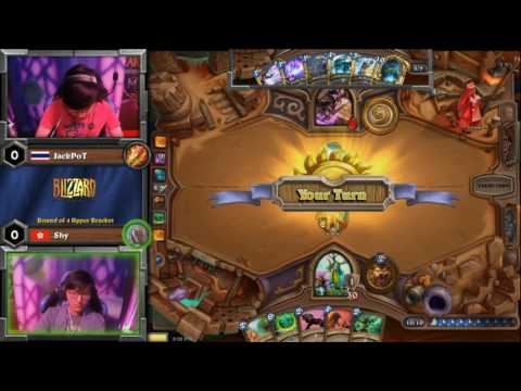 Hearthstone Thailand Major - Shy vs JacKPoT - Upper Bracket Semifinals