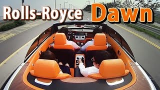 [모터리언] 롤스로이스 던(Dawn) 시승기 2부, 강력하고 우아한 도로 위의 요트 Rolls-Royce Dawn