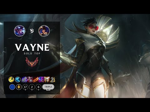Vayne Top vs Garen - EUW Grandmaster Patch 12.19