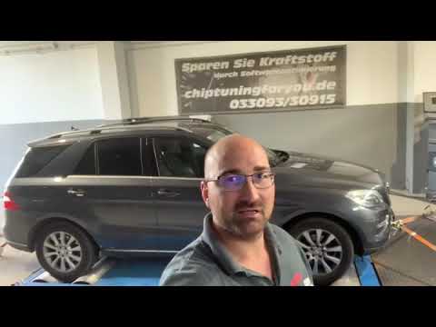 Mercedes  ML Leistungssteigerung 350 Cdi