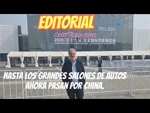 EDITORIAL. EN CHINA. RECORRIENDO EL SALÓN DE BEIJING . (26/4/26)