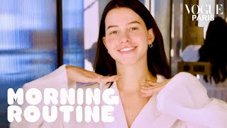 Léa Elui, the most followed French girl on social media's morning routine | Vogue Paris