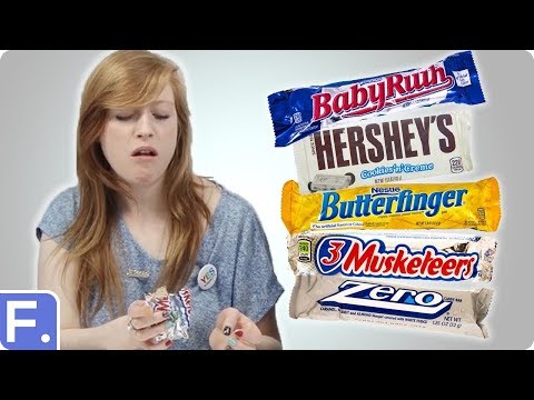 Irish People Taste Test American Chocolate Bars Video