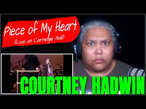 Courtney Hadwin And The New York Pops - Piece Of My Heart (Carnegie Hall) | REACTION