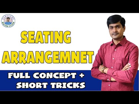 Best Reasoning Tricks in Telugu | Seating Arrangement | Part - 1 | All Concepts + Short cut Tricks