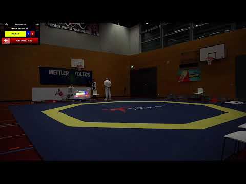 45. KYORUGI SWISS TAEKWONDO CHAMPIONSHIPS - Kampf 244: Memeti , Dionis  🔵 vs 🔴 Gyu-Min, Kim