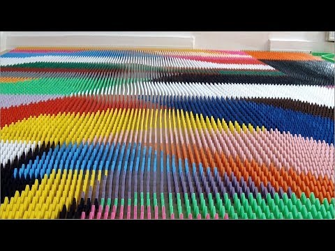 Worlds Largest Domino Sonimod Field (16.200 Dominos) /w LeDomino16