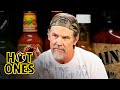 Josh Brolin Licks the Palate of Absurdity While Eating Spicy Wings | Hot Ones - First We Feast Josh Brolin Licks the Palate of Absurdity While Eating Spicy Wings | Hot Ones