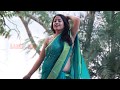 Saree Videoshoot Saree Lover Model Tanushree Green Saree Episode 2 New Video 01 03 19
