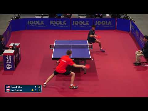 North American Youth Olympic Games Qualification - Kanak Jha v Luc Sicard - QF (Full Match)